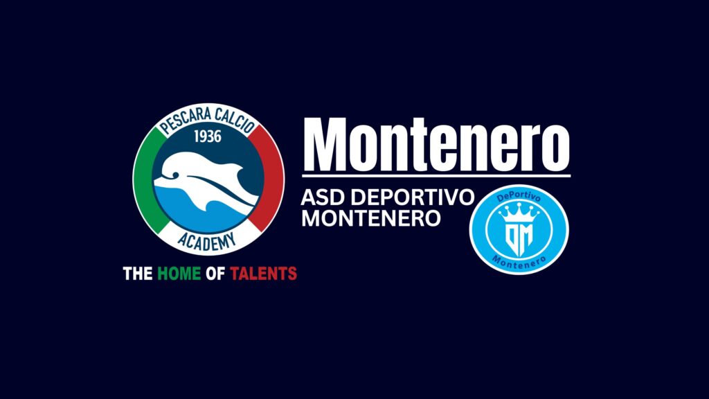 Una nuova realtà entra nella famiglia Pescara Calcio Academy: benvenuto Deportivo Montenero!