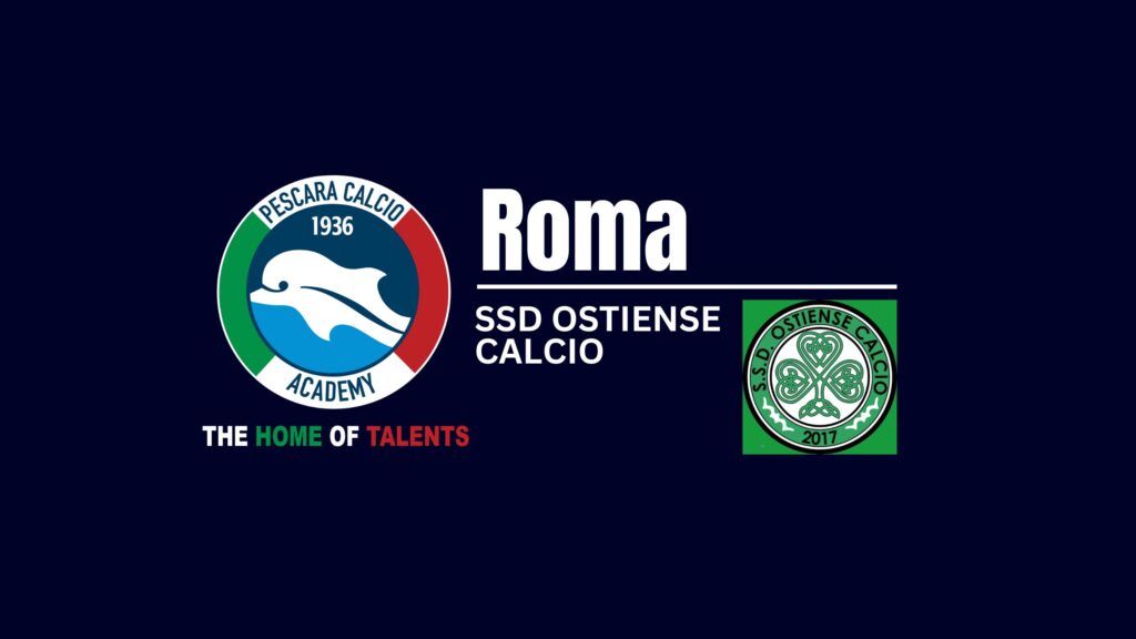 Nuova affiliazione nella Capitale: la SSD Ostiense Calcio entra nel network Pescara Calcio Academy